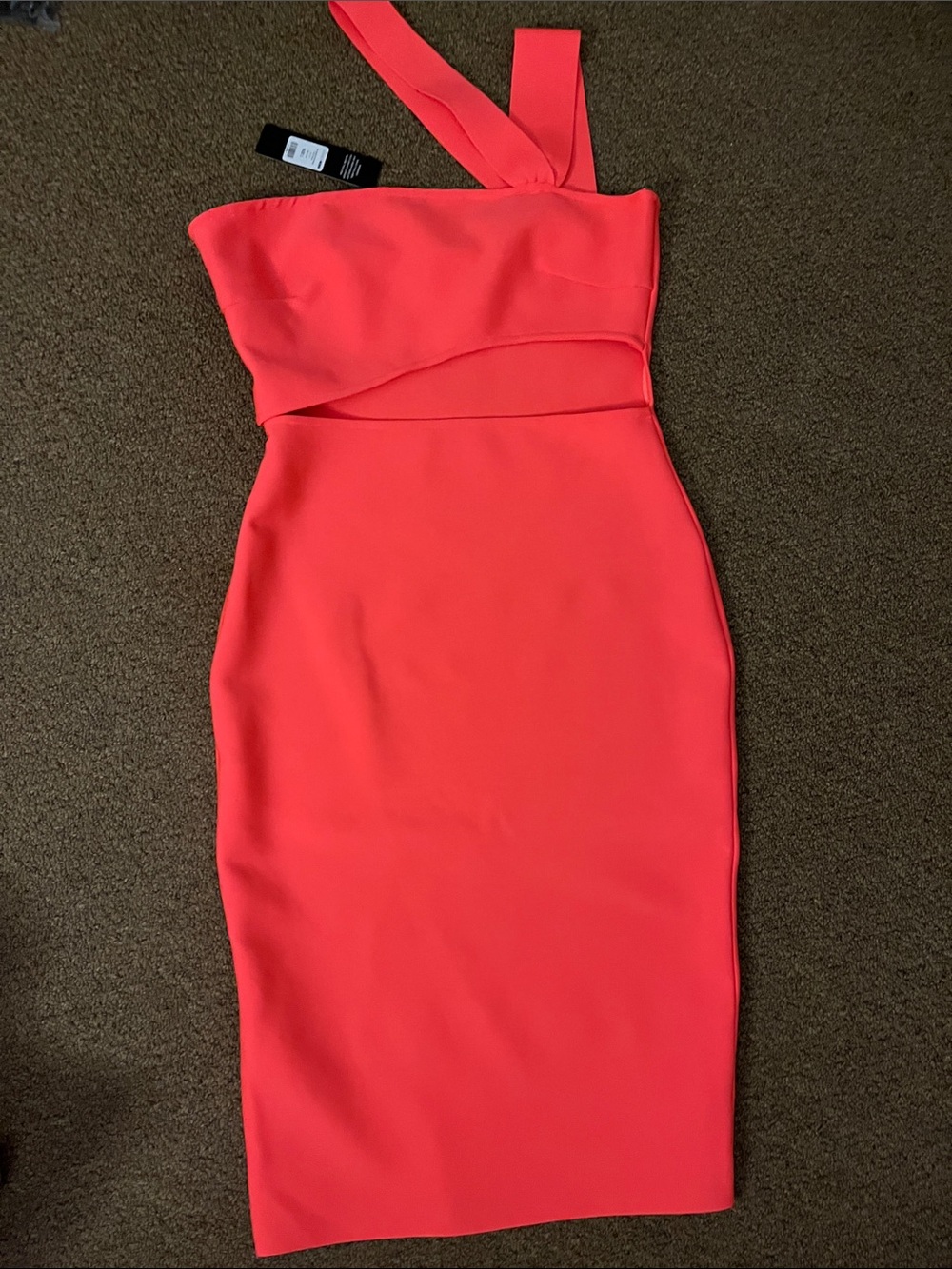 Fashion Nova Evangeline Bandage Midi Dress